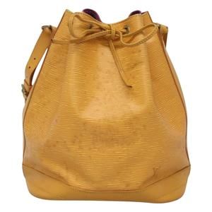 Louis Vuitton Noe Yellow Leather shoulder